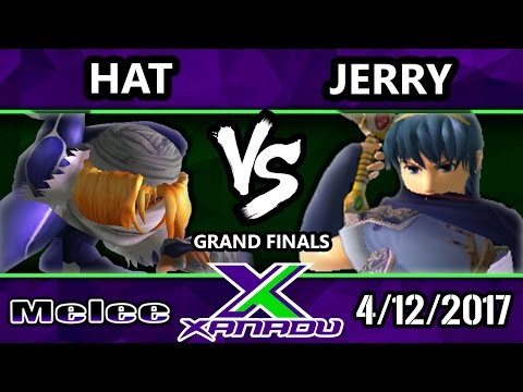 S@X 197 - Hat (Sheik, Marth) Vs. Jerry (Fox, Marth) - SSBM Grand Finals - Smash Melee