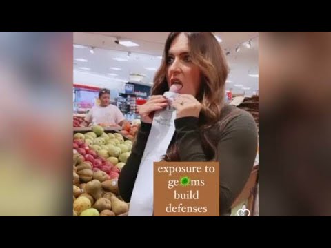 Woman Thinks She’s Doing Everyone A Favor By Licking Everything In The Grocery Store!