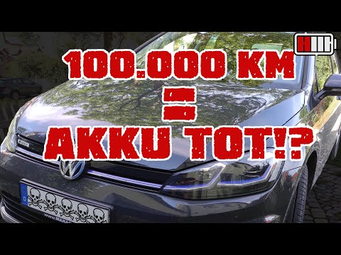 E-Golf Nach 100.000km - Wie Gut Ist Der Akku wirklich Noch? Aviloo Test-Test!
