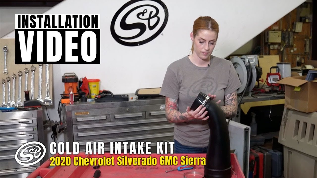 S&B Cold Air Intake for 2020-23 Chevrolet Silverado GMC Sierra 6.6L Diesel