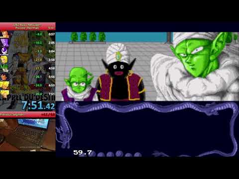 Dragon Ball Z Buyū Retsuden (J) Speedrun - Piccolo - Turbo Mode [7:51]