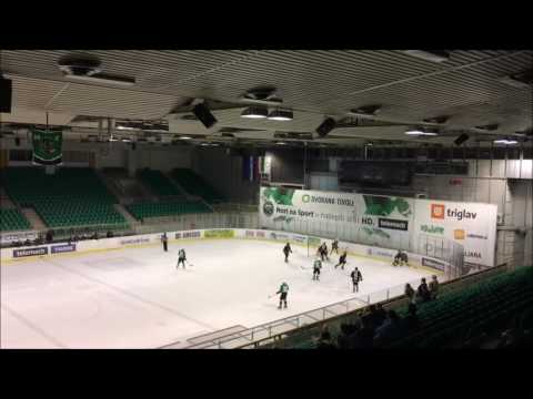 u-16 10-9-16 tekma HK Olimpija - HK Slavija Gol!!!!