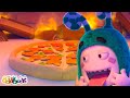 Pizza Party Time | Oddbods | Moonbug No Dialogue Comedy Cartoons for Kids