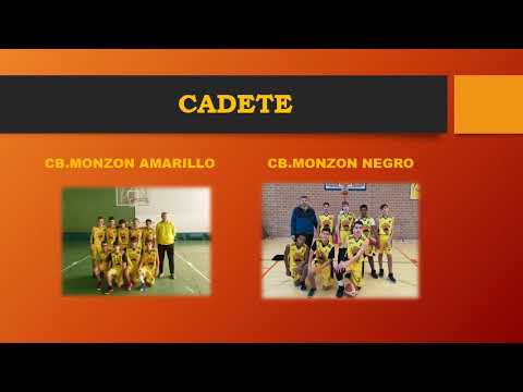 TEMPORADA CB MONZON 19 20