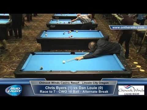 CWO 10 Ball - Chris Byers vs Dan Louie - Part 2 of 2