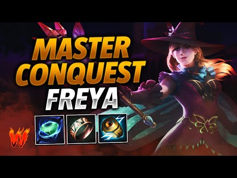 FREYA, ESTO NO TIENE NADA DE DAÑO... - Warchi - Smite Master Conquest