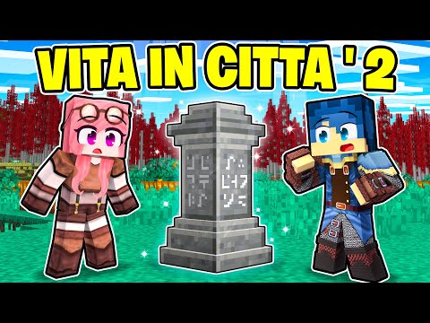 SCOPRO LA PIETRA DEL TELETRASPORTO NELLA VITA IN CITTÀ 2! - MINECRAFT Ep.9