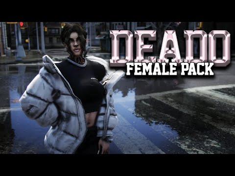 Deado Female Clothing Pack / GTA V FiveM Clothing Pack / Best Clothing Pack