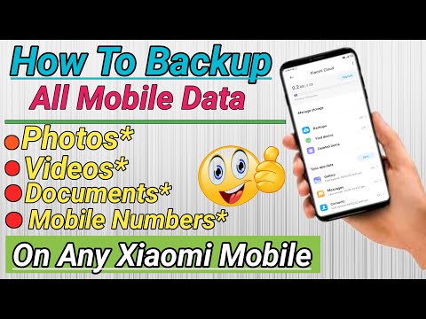 How to backup all data on any xiaomi phone|How to backup data on android|backup data on android