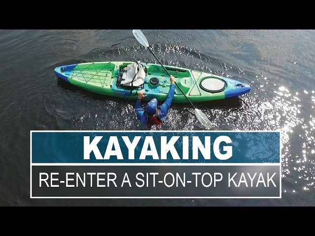 How to Re-Enter a Sit-On-Top Kayak
