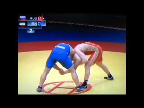 R.Totrov (RUS) vs Gorbani (IRI) Greco Roman Wrestling 2011