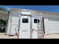 2022 Twister 4 Horse Trailer, LOADED! 17' Trail Boss LQ, Integrated Pod, Hay Elevator 