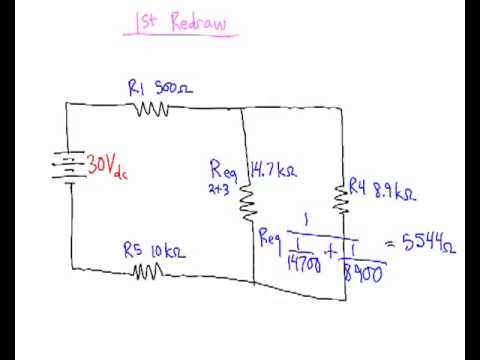 solving series parallel circuits
