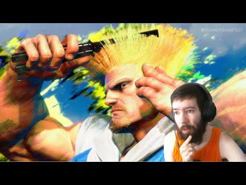 Guile Reveal Reaction - Street Fighter 6