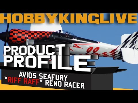 Avios "Riff Raff" 99 Sea Fury Racer EPO 1200mm (PNF) - Product Profile