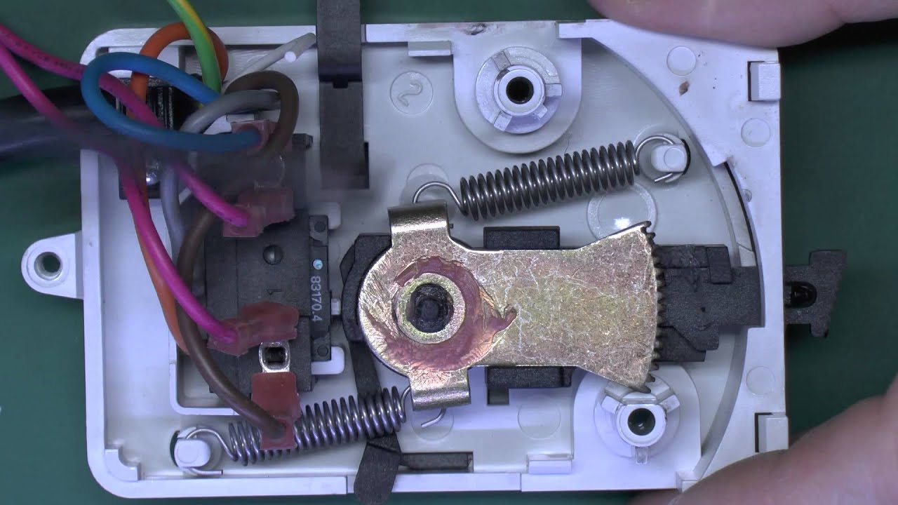 Inside a Central Heating Zone Valve Actuator