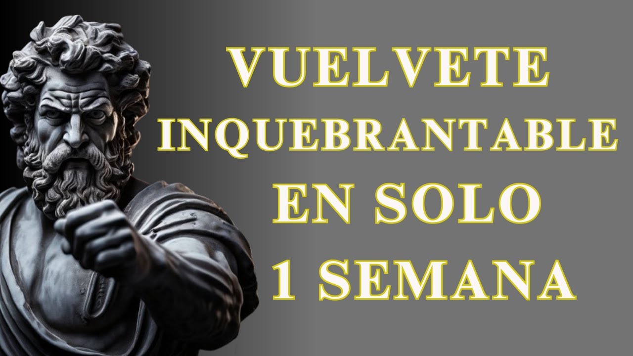 Lecciones Estoicas Que Te Cambiarán La Vida en Solo 7 Días | ESTOICISMO