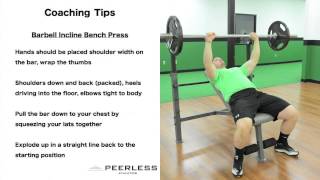 181. Barbell Incline Bench Press