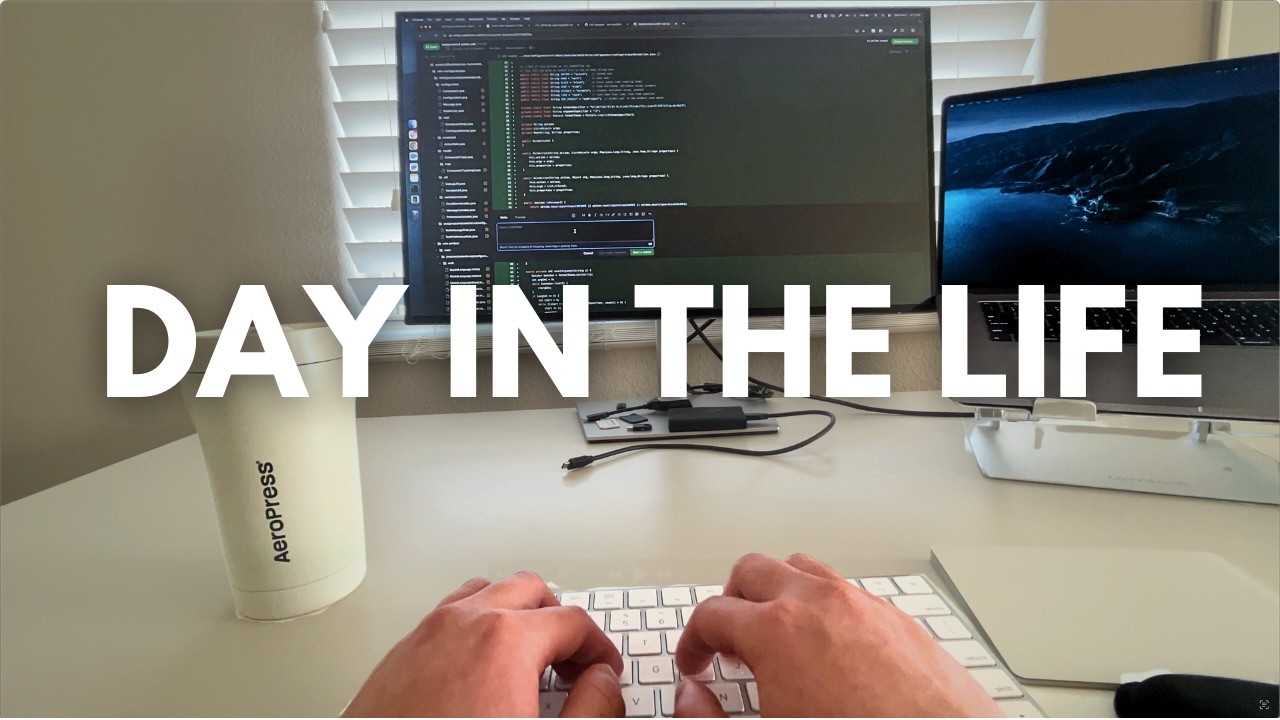 POV: Software Engineering Vlog (Work from Home)