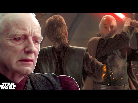 Why Palpatine Was Glad Dooku Cut Off Anakin's Arm on Geonosis - Star Wars Explained