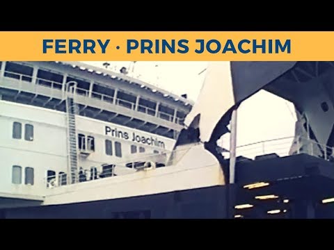 Classic Ferry Video 1995 - Arrival of ferry PRINS JOACHIM, Korsør (DSB)