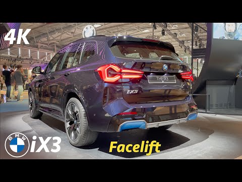 BMW iX3 2022 (Facelift) - FIRST look & FULL REVIEW in 4K | Exterior - Interior, PRICE, Range