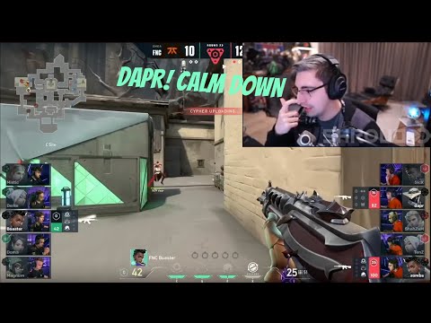 VALORANT MASTERS: SHROUD REACTS TO SENTINELS FINAL BLOW AGAINST FNATICS. SENTINELS VS FNATICS