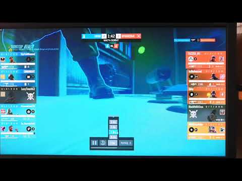 Rainbow Six Siege эйс и момент с капканом.