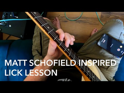 Matt Schofield Inspired Lick Lesson - Practice Ideas