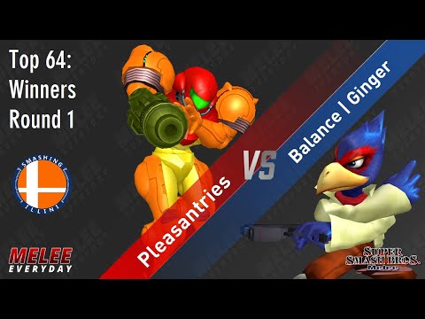 Show Me Your Moves 19 - Pleasantries (Samus) vs. Balance | Ginger (Falco) - SSBM
