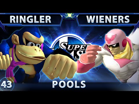 SSS 43 - Ringler (Donkey Kong) Vs. OXY Wieners (Falcon) SSBM Pools - Smash Melee