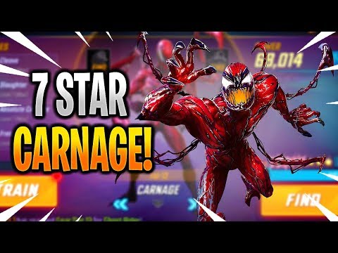7 STAR G13 CARNAGE RANK UP & GAMEPLAY! - MARVEL Strike Force - MSF