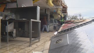 Severe storms leave behind major damage in Ellis County