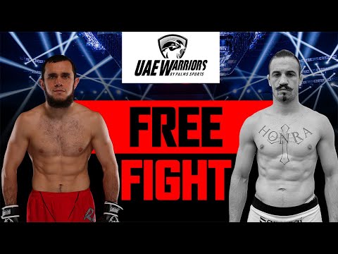FREE FIGHT - Magomed Zaynukov vs Wilian Poles - UAE Warriors 51