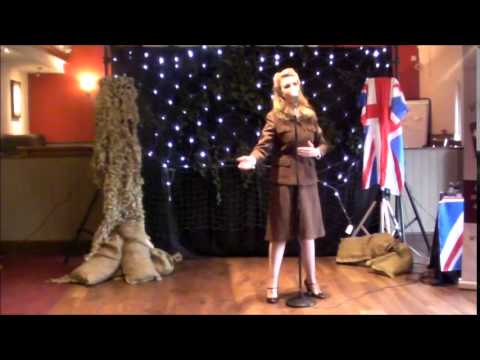 There'll be Blue Birds Over the White Cliffs of Dover | Vera Lynn Tribute Jayne Darling 1940's