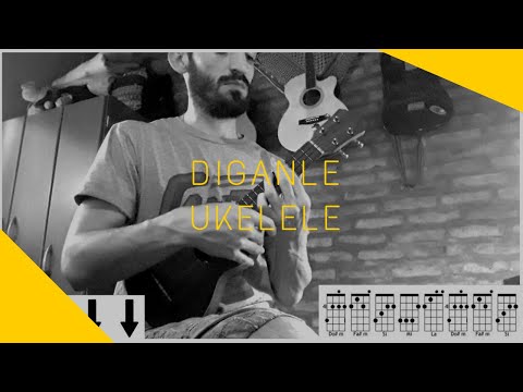 REGGAETON CON UKELELE | Díganle - Leslie Grace, Becky G, CNCO (tutorial/cover ukelele)