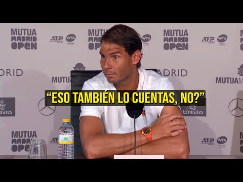 Cuando Rafa Nadal DESTROZÓ a una Reportera Feminista
