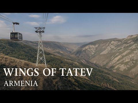 🇦🇲 Wings of Tatev | World’s longest cable car route 🚡