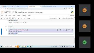 #21  file handling | Python File Handling