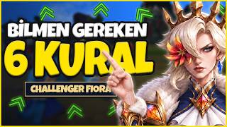 TOP LANE'DE KAZANMAK İÇİN 6 KURAL | HANGİ ŞAMPİYONU OYNARSAN OYNA