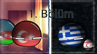 ~"KKTC KAÇIRILIYOR"~ Turkiye and Greece countryballs Story Video