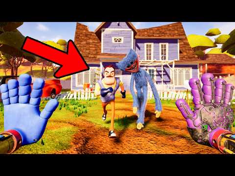 Hello Neighbor İçinde Poppy Playtime Oynamak!