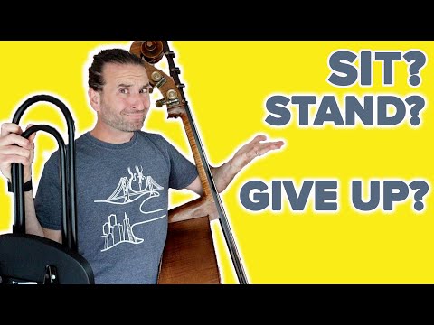 How to hold the bass without wrecking your body!