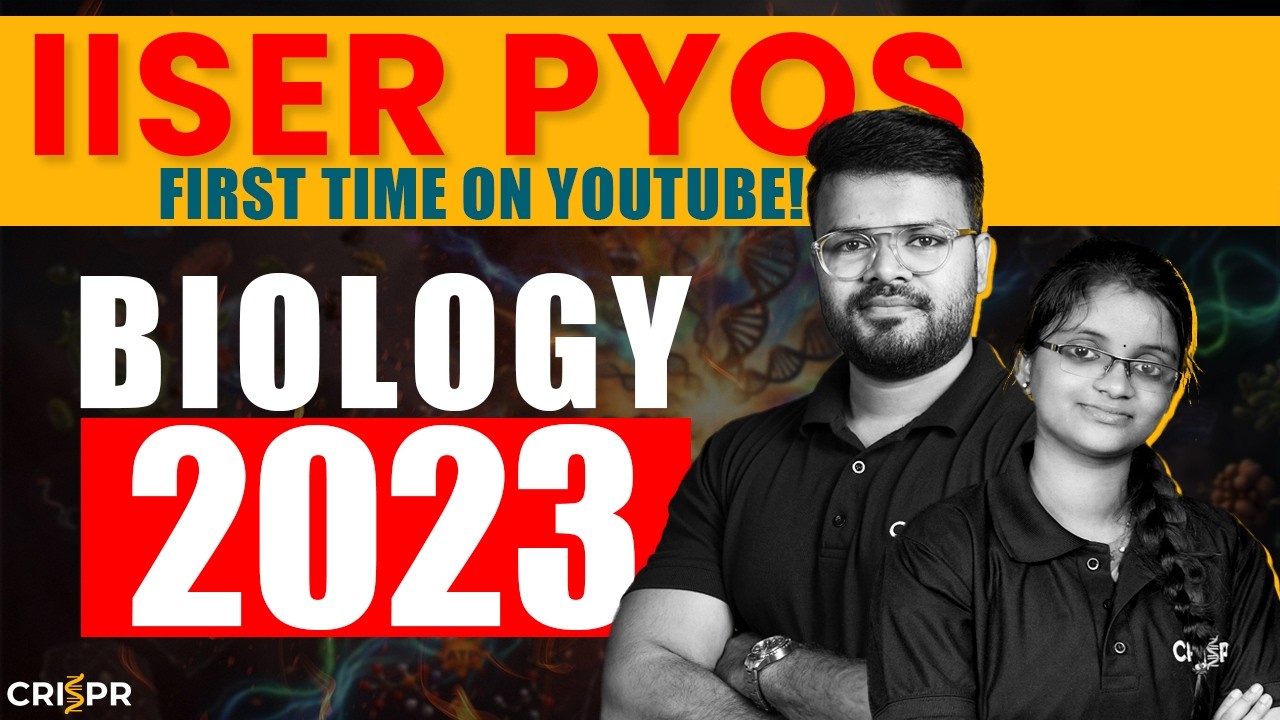 IAT 2023 Biology PYQ Solutions Video