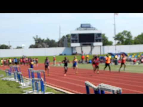 Mainland Jaguars Meet 13-14 Girls 100 Meter Dash Heat (2/5) 5/2/15