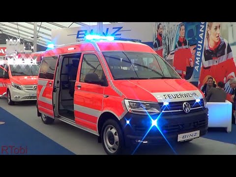 Köln (Cologne) Fire Department Command Unit - VW T6/ Binz - Rettmobil 2019 [GER | 5.2019]