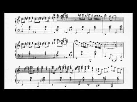 Thomas "Fats" Waller - Alligator Crawl for Piano (1934) [Score-Video]