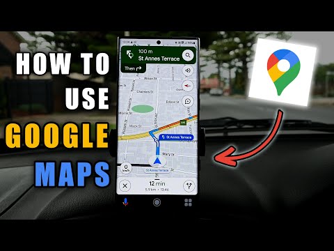 How to Use Google Maps - Using Google Maps While Driving