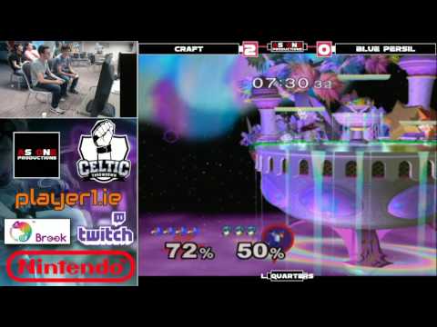 Melee: CT2016 - Blue Persil (Marth) Vs Craft (Falco) - Losers Quarters