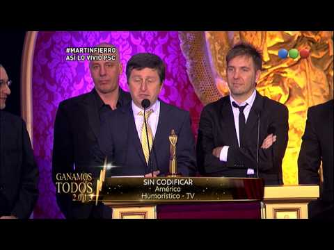 Uncoded Danger at the 2013 Martín Fierro Awards - Uncoded Danger